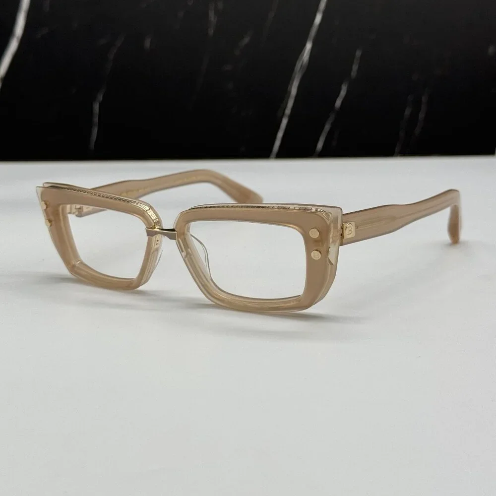 NEW BALMAIN BPX-134C NUDE CAT EYE WOMEN BALMAIN EYEGLASSES